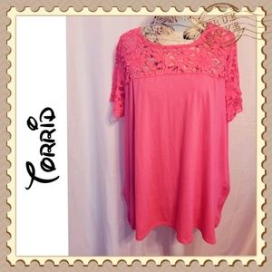 Torrid Pink Top